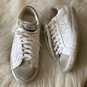 Sam Edelman Women's Aubrie Sneakers  Distressed